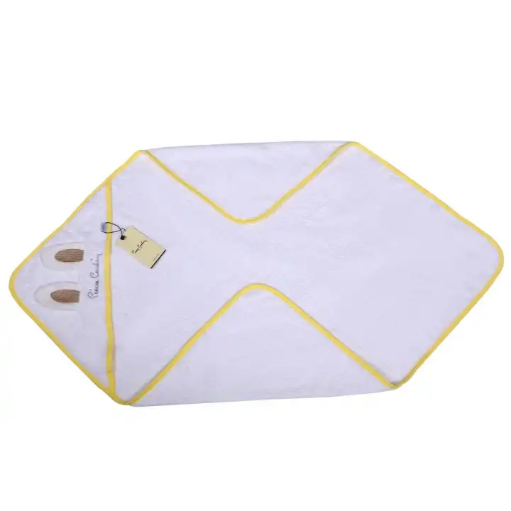 Pierre Cardin Kundak Banyo Havlusu 75x75 cm - Sarı Biyeli