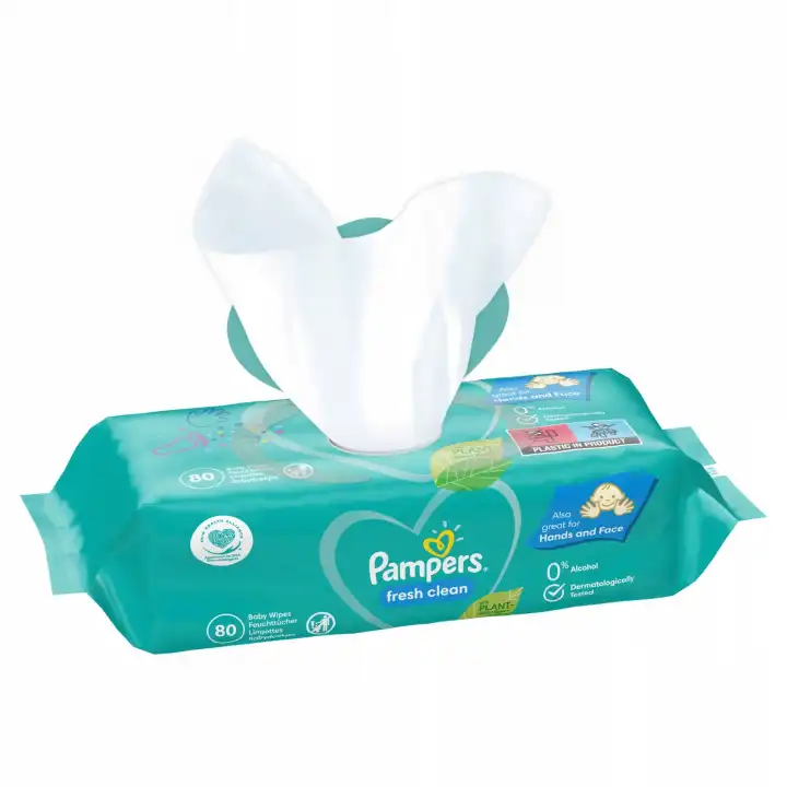 Prima Pampers Temiz ve Ferah Islak Bebek Havlusu 80li