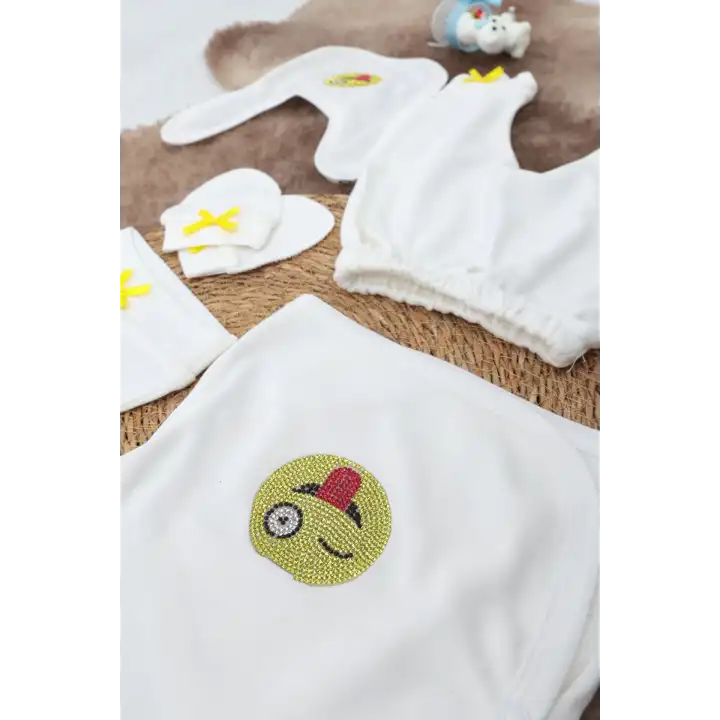 Sema Baby 5 Parça Hastane Çıkışı Zıbın Seti 0-3 Ay