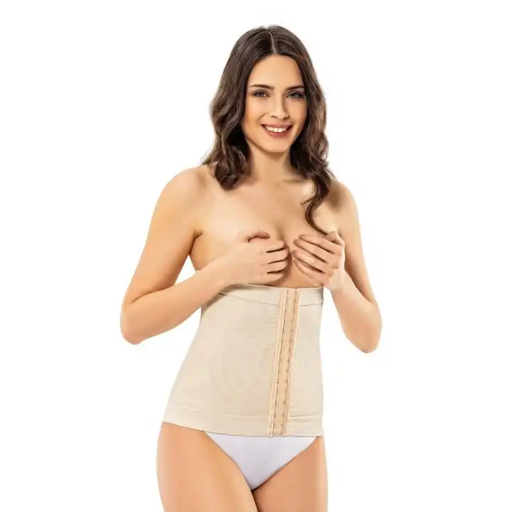 Sema Baby Organik Bambu Agraflı Toparlayıcı Bel Korse - Large
