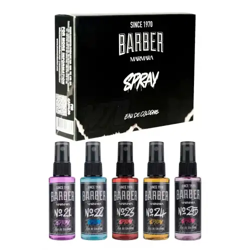 Marmara Barber 5li Mix Set EDC Sprey Kolonya 50 ML