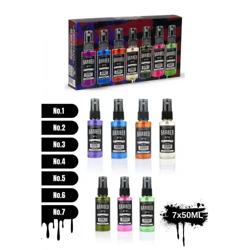 Marmara Barber 7li Mix Set EDC Sprey Kolonya 50 ML