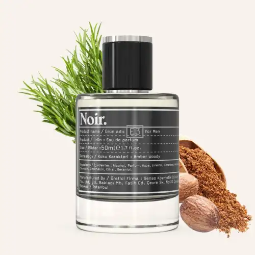 Noir. E3 Erkek EDP Parfüm 50 ML
