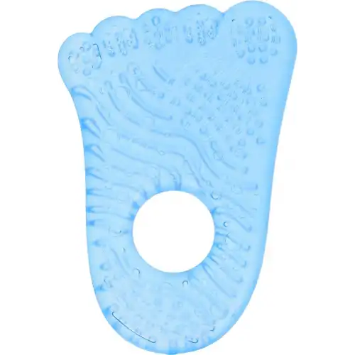 Bright Starts Ayak Şeklinde Dişlik - Mavi