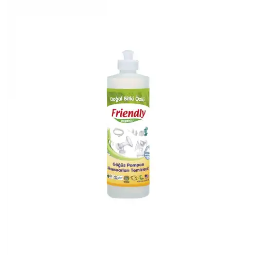 Friendly Organic Göğüs Pompası Aksesuarları Temizleyici - 473 ml