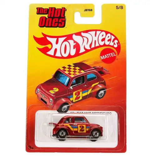 Hot Wheels The Hot Ones Arabalar - Fiat 500 D