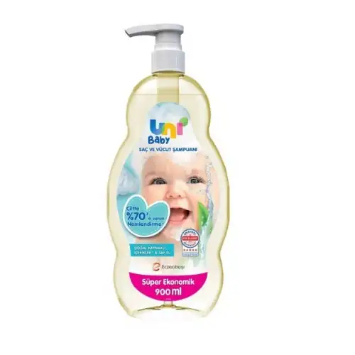 Uni Baby Bebek Saç Ve Vücut Şampuanı 900 ml