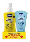 Chicco Güneş Kremi Spf 50+ 150 ml & Güneş Sonrası Kremi 150 ml