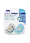 Chicco PhysioForma Air 2li Silikon Emzik 2-6 Ay Erkek