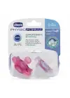 Chicco PhysioForma Mini Soft 2li Emzik 2-6 Ay Kız