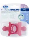 Chicco PhysioForma Soft 2li Silikon Emzik 16-36 Ay Kız
