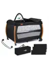 Comfymax Power Park Yatak Oyun Parkı 70x110 - Cosmos Black