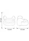 ComfyMax Premium 15-36kg Yükseltici Oto koltuğu Blue Jean
