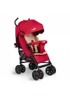 Comfymax Tam Yatar Baston Bebek Arabası – Dark Red