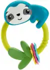 Fisher Price Eğlenceli Dostlar Çıngıraklı Dişlik - Makaralı Tembel Hayvan HJW11-HKD70