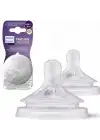 Philips Avent Natural Response 2li Biberon Emziği, 3 Numara, 1 Ay+