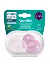 Philips Avent Soothie Ortodontik Saklama Kutulu 2li Emzik 0-6 Ay - Kız