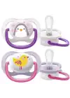 Philips Avent Ultra Air Animals 2li Emzik 0-6 Ay - Kız