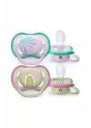 Philips Avent Ultra Air Emzik 0-6 Ay 2li Kız SCF085/59
