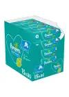 Prima Pampers Baby Yenidoğan Fresh Clean Islak Havlu 80x15 Adet (1200 Yaprak)