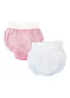 Sema Baby 2li Lüks Alıştırma Külodu 10-15 kg - Beyaz/Pembe