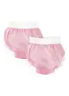 Sema Baby 2li Lüks Alıştırma Külodu 10-15 kg - Pembe