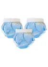 Sema Baby 3lü Lüks Alıştırma Külodu 10-15 kg - Mavi