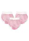 Sema Baby 3lü Lüks Alıştırma Külodu 10-15 kg - Pembe