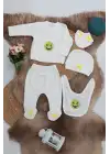 Sema Baby 5 Parça Gülen Surat Hastane Çıkışı Zıbın Seti 0-3 Ay