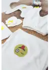 Sema Baby 5 Parça Hastane Çıkışı Zıbın Seti 0-3 Ay