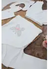 Sema Baby 5 Parça Hastane Çıkışı Zıbın Seti 0-3 Ay - Butterfly