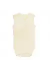 Sema Baby Jakarlı Askılı Badi (Body) - Krem 9-12 Ay