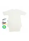 Sema Baby Yarım Kol Kaşkorse Badi (Body) - Ekru  12-18 Ay