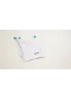 Sema Baby Yenidoğan Kurdelalı Bebek Şapka - Beyaz
