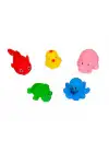 Sozzy Toys Neşeli Banyo Oyuncakları Sevimli Hayvanlar 5li