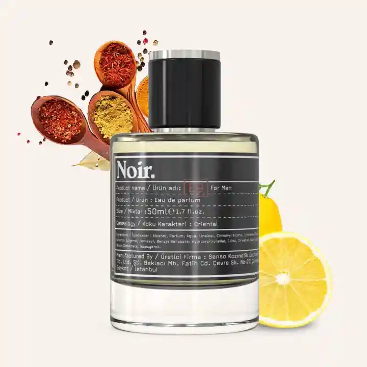 Noir. E9 Erkek EDP Parfüm 50 ML