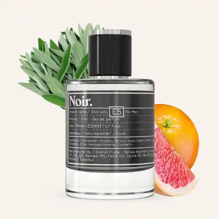 Noir. E5 Erkek EDP Parfüm 50 ML