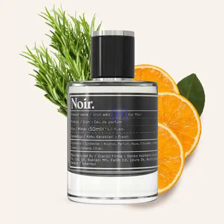 Noir. E7 Erkek EDP Parfüm 50 ML