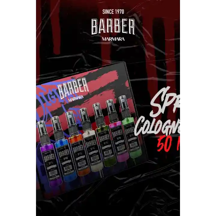 Marmara Barber 7li Mix Set EDC Sprey Kolonya 50 ML