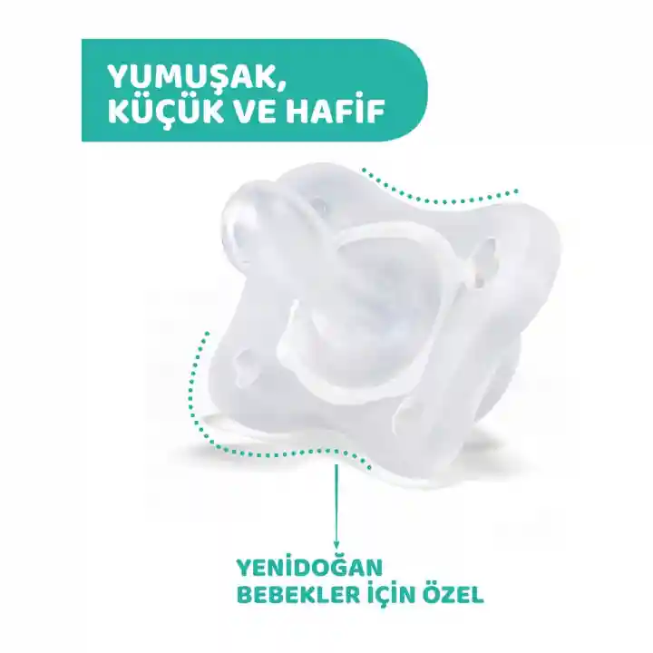 Chicco PhysioForma Mini Soft 2li Emzik 0-2 Ay Kız