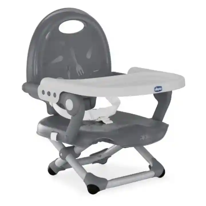 Chicco Pocket Snack Yükseltici Mama Sandalyesi - Dark Grey