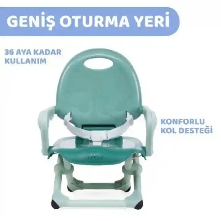 Chicco Pocket Snack Yükseltici Mama Sandalyesi - Sage