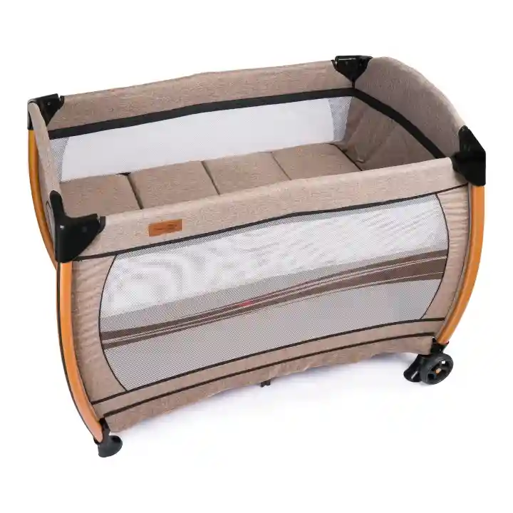 Comfymax Power Park Yatak Oyun Parkı 70x110 - Wood Brown