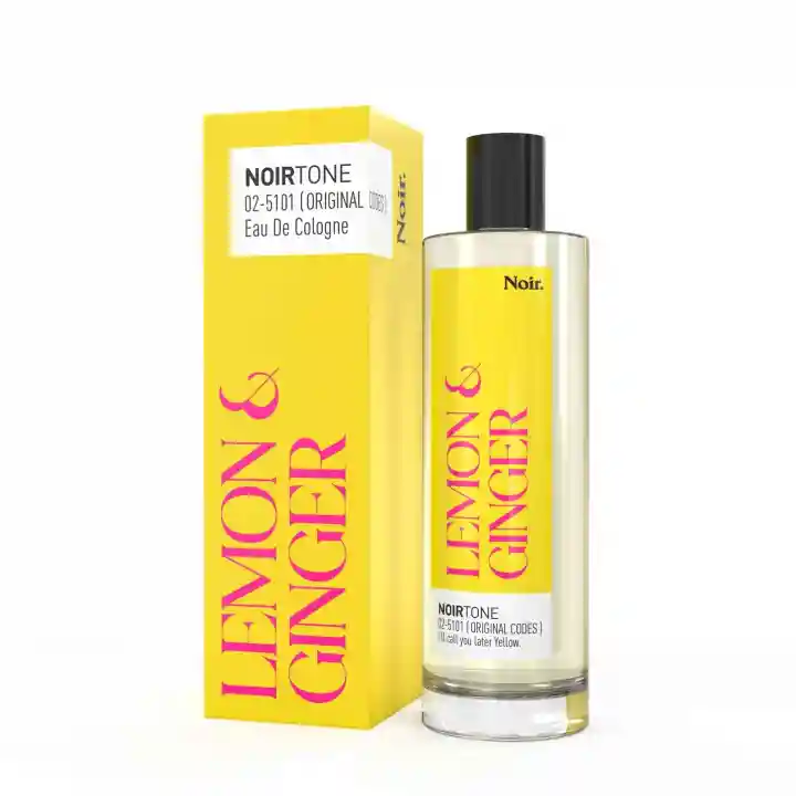 Noir Tone - Lemon & Ginger - Enerji Verici Sprey Kolonya EDC 100 ml