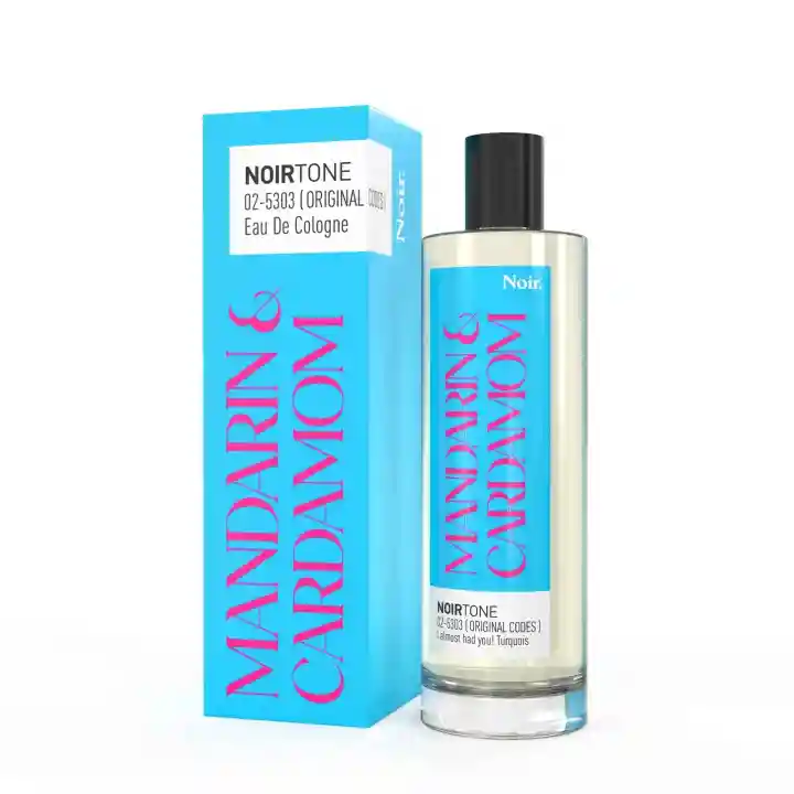 Noir Tone - Mandarin & Cardamom - Canlandırıcı ve Egzotik Sprey Kolonya EDC 100 ml