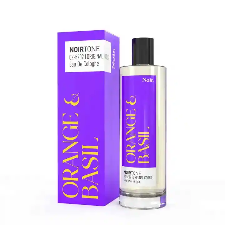 Noir Tone - Orange & Basil - Canlandırıcı ve Aromatik Sprey Kolonya EDC 100 ml