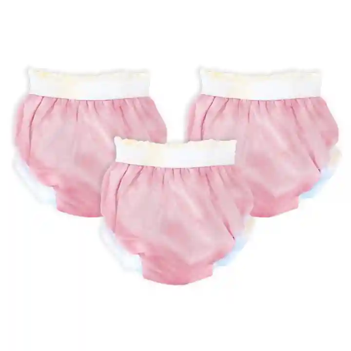 Sema Baby 3lü Lüks Alıştırma Külodu 10-15 kg - Pembe