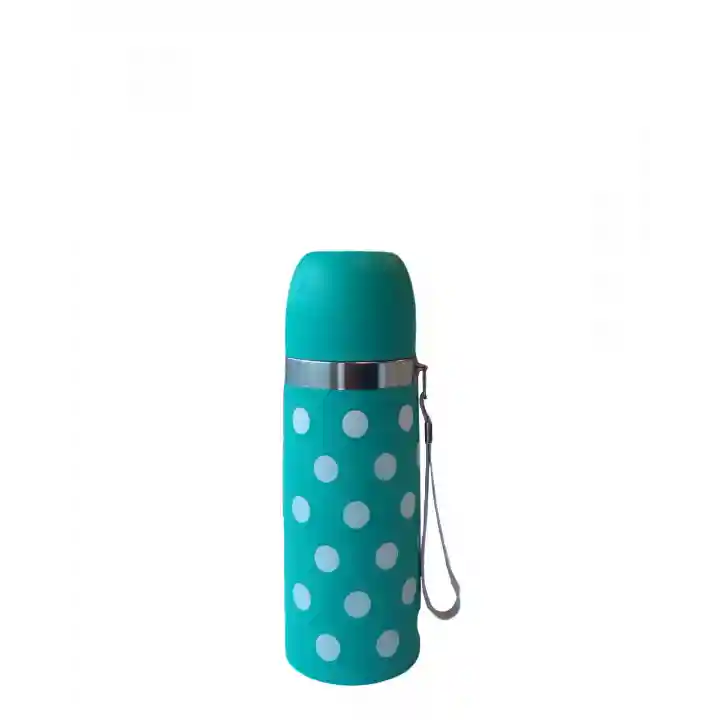 Sema Baby Puantiyeli Bebek Termosu 350 ml - Mavi