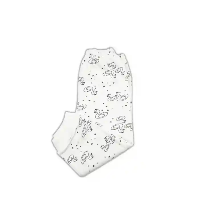 Sema Baby Sevimli Kuğu Bebek Pijama Takımı 0-3 Ay