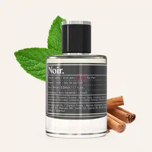 Noir. E10 Erkek EDP Parfüm 50 ML